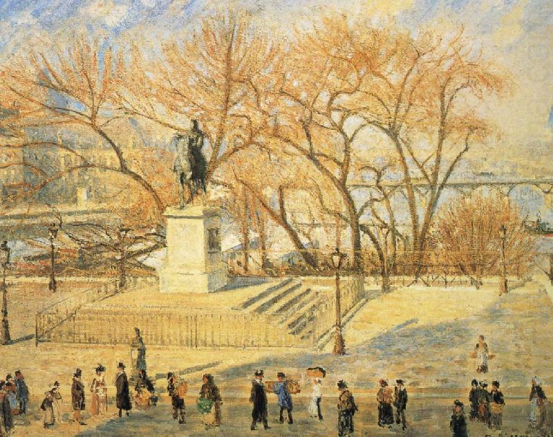 Camille Pissarro The statue of the morning sun china oil painting image